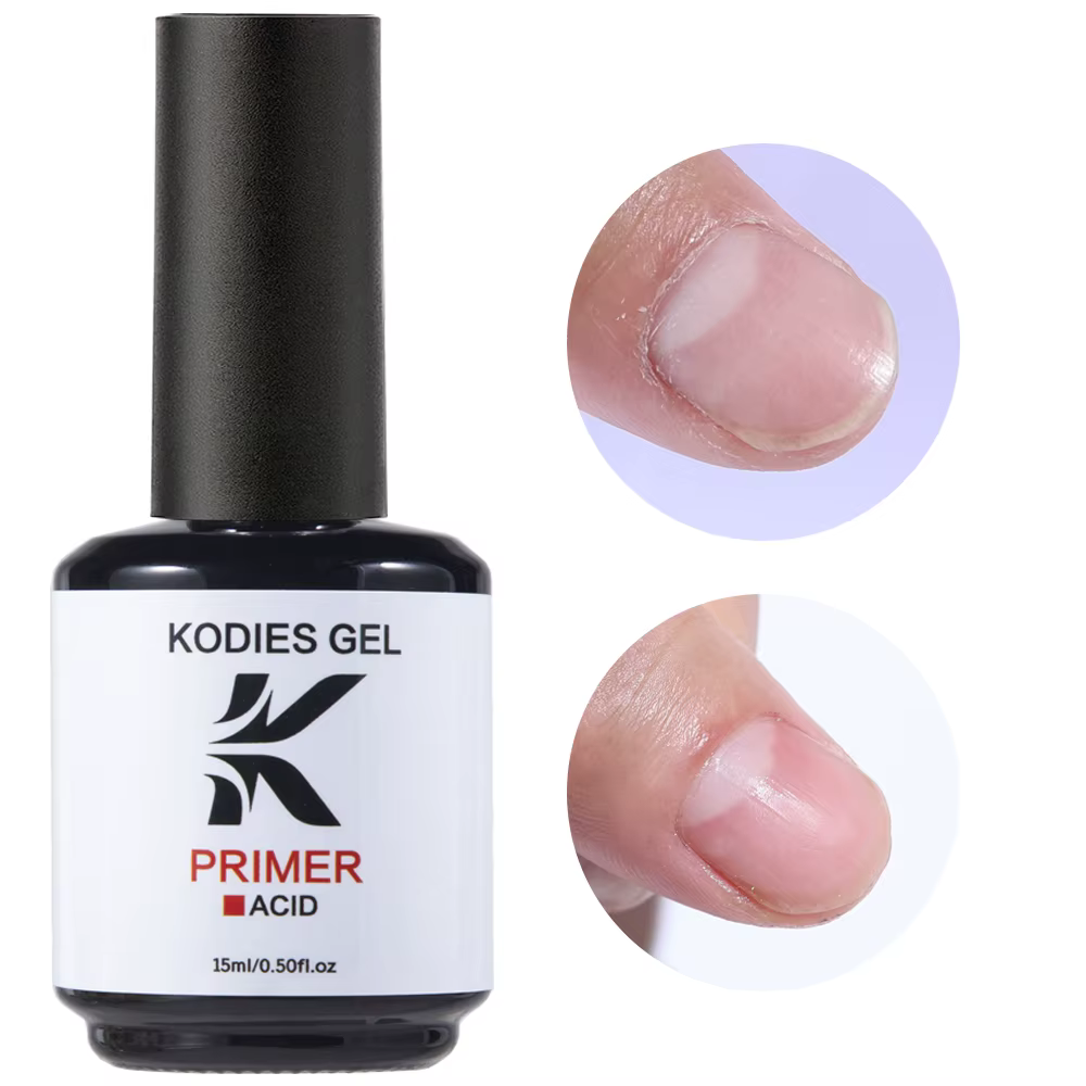 KODIES GEL TPO déshydrateur d'ongles gratuit apprêt sans acide naturel préparation des ongles pour acrylique UV Gel