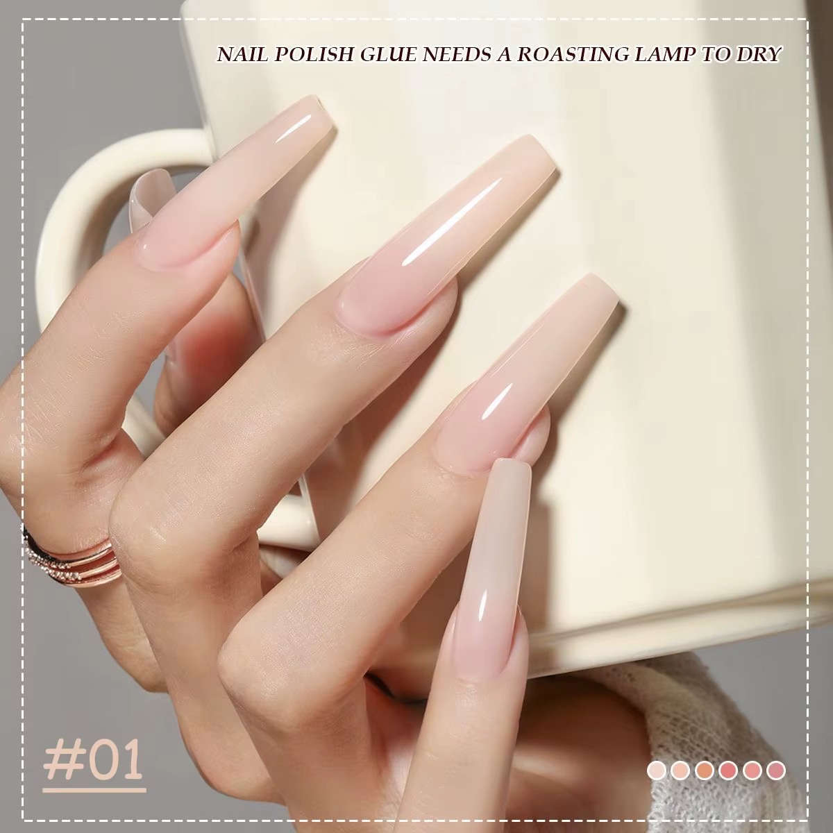 SHAKA 10 ml nouveau populaire glace rose vernis à ongles Gel ensemble Semi Permanent Nail Art trempage UV LED Salon de