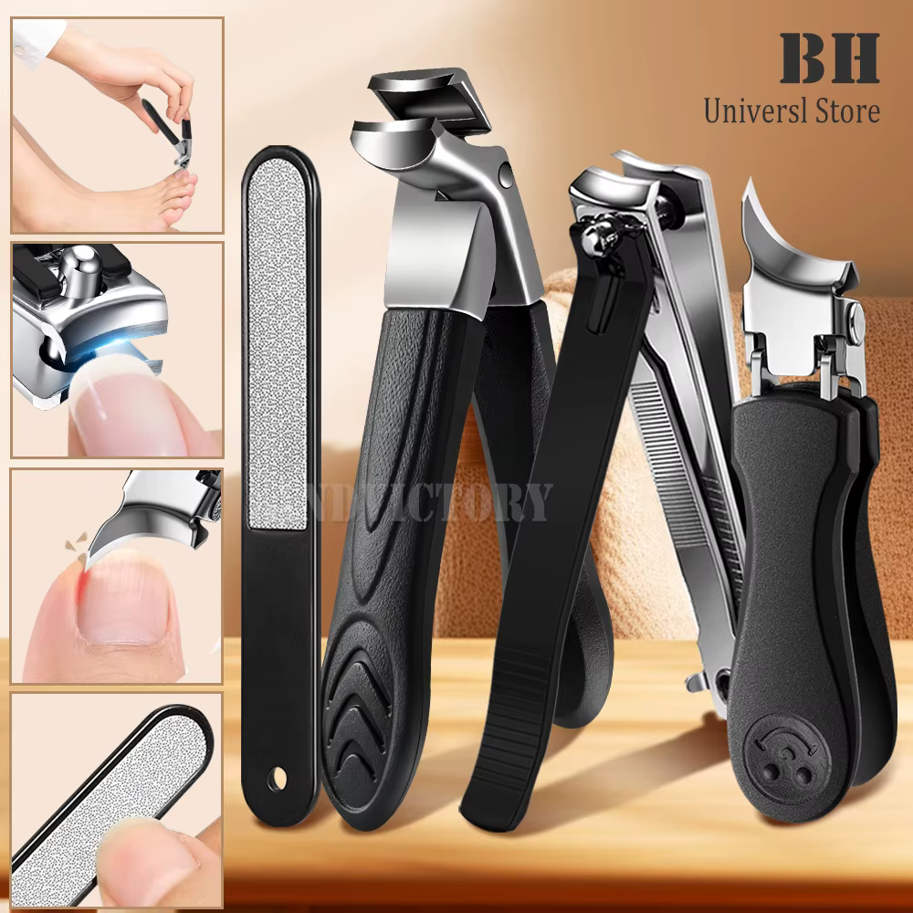 2/4 pièces/ensemble coupe-ongles ensemble ongles incarnés épais