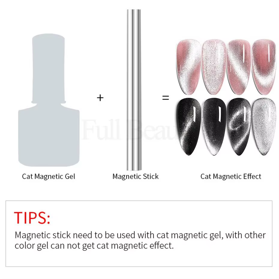 Aimant cylindrique pour œil de chat