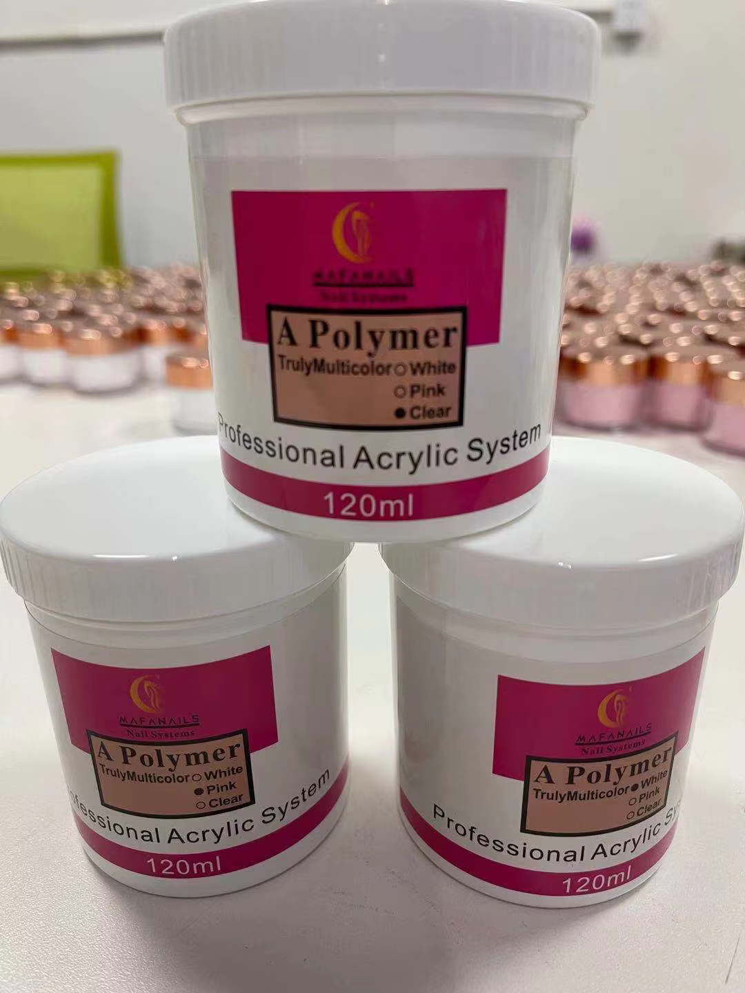 Poudre acrylique pour Nail Art