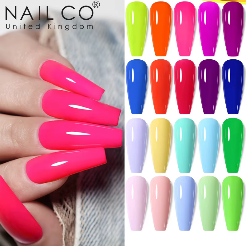 NAILCO 15ml Vernis à Ongles Gel Semi-Permanent Sans HEMA pour l'Été