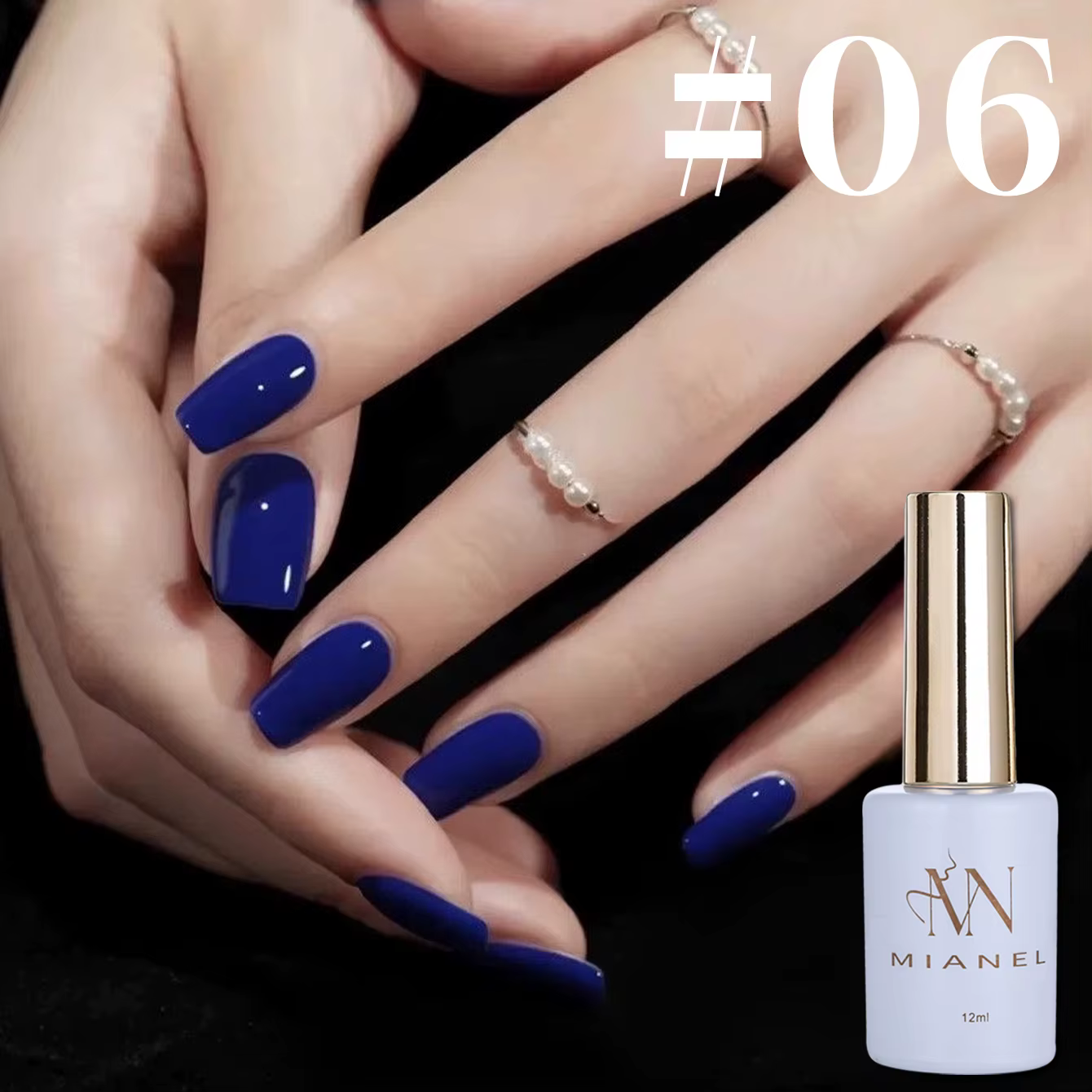 MIANEL 12ML Vernis à ongles gelée série bleue Spring Kelaiyin 2026 Nouveau