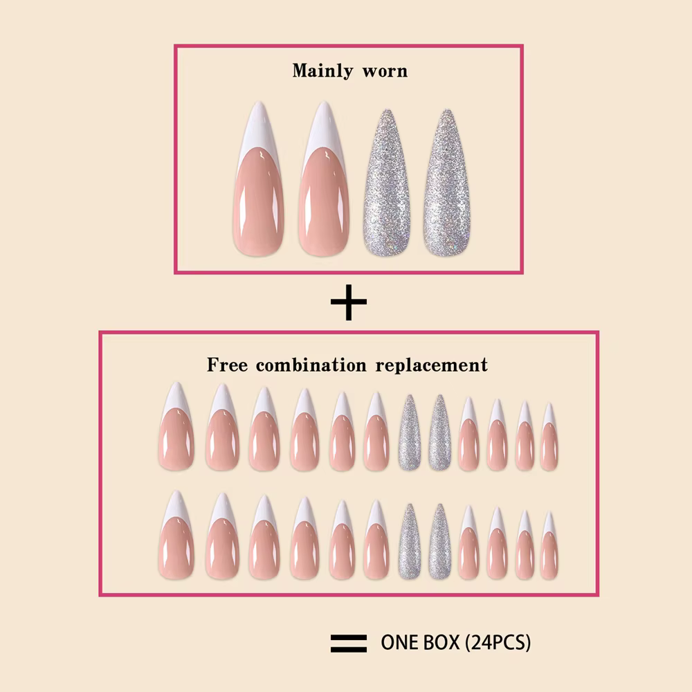 Ensemble de faux ongles pour femmes