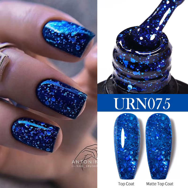 UR SUGAR 7.5ML bleu noir rouge paillettes