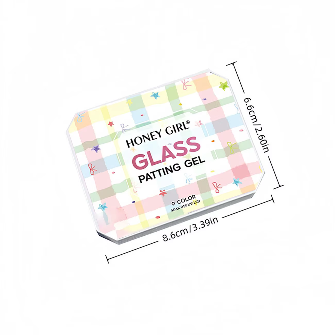 1 pièce Gel de modelage en verre solide couleur bonbon
