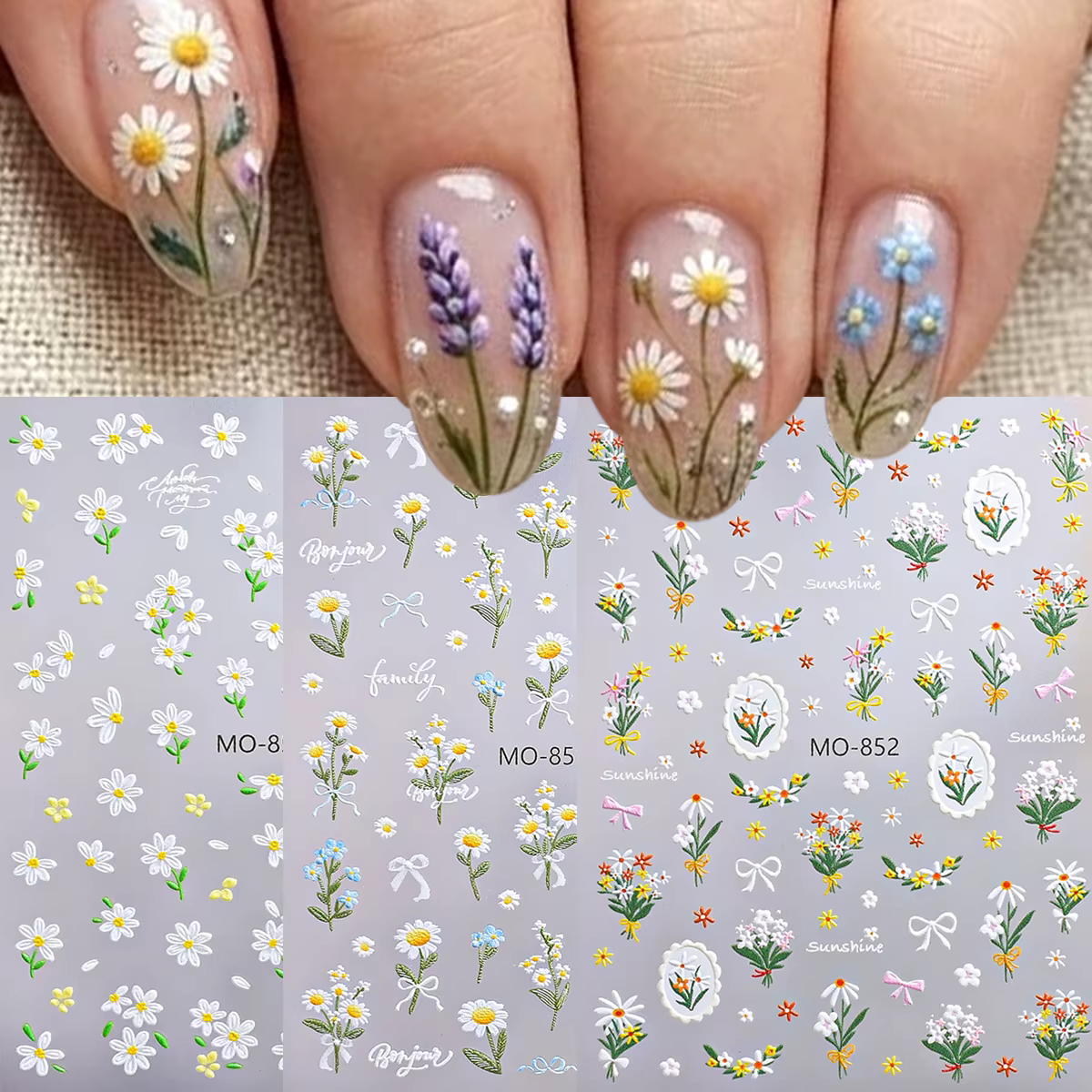 Autocollants pour ongles