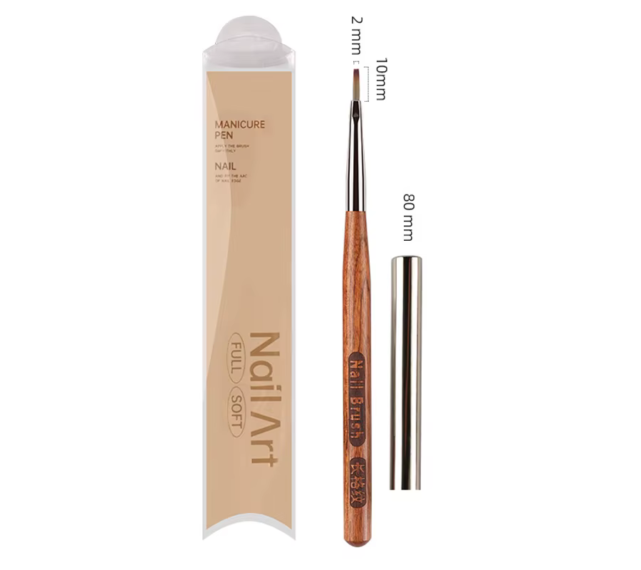 Pinceau pour Nail Art, vérificateur pour dessin d'ongles