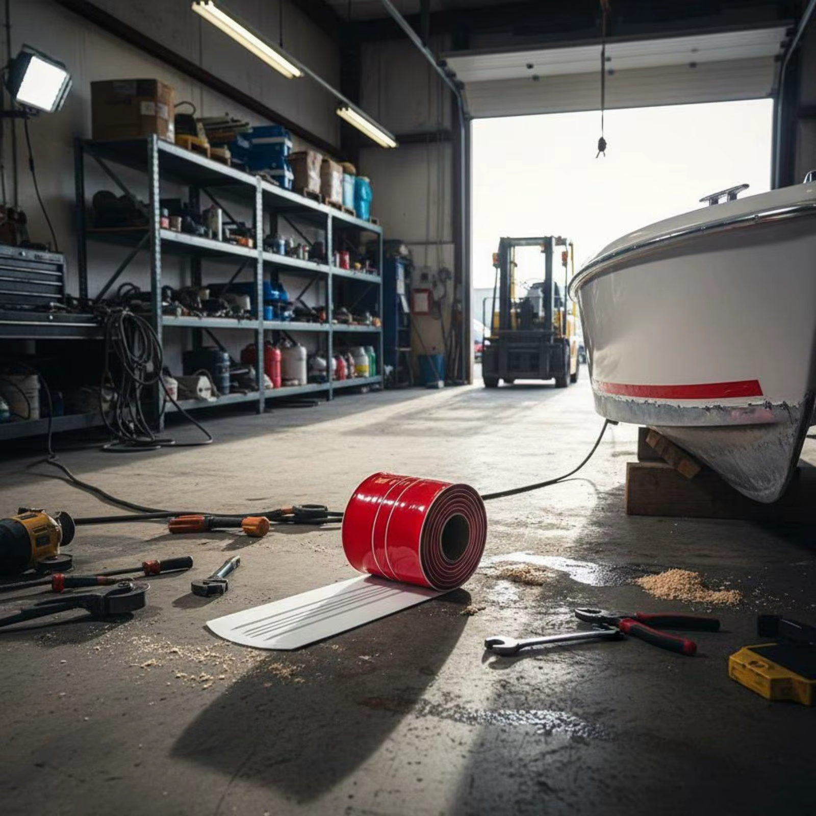Protection de quille de bateau anti-collision, accessoire de navigation résistant à l'usure pour pêcheurs, amateurs de sports nautiques, et utilisation en rive