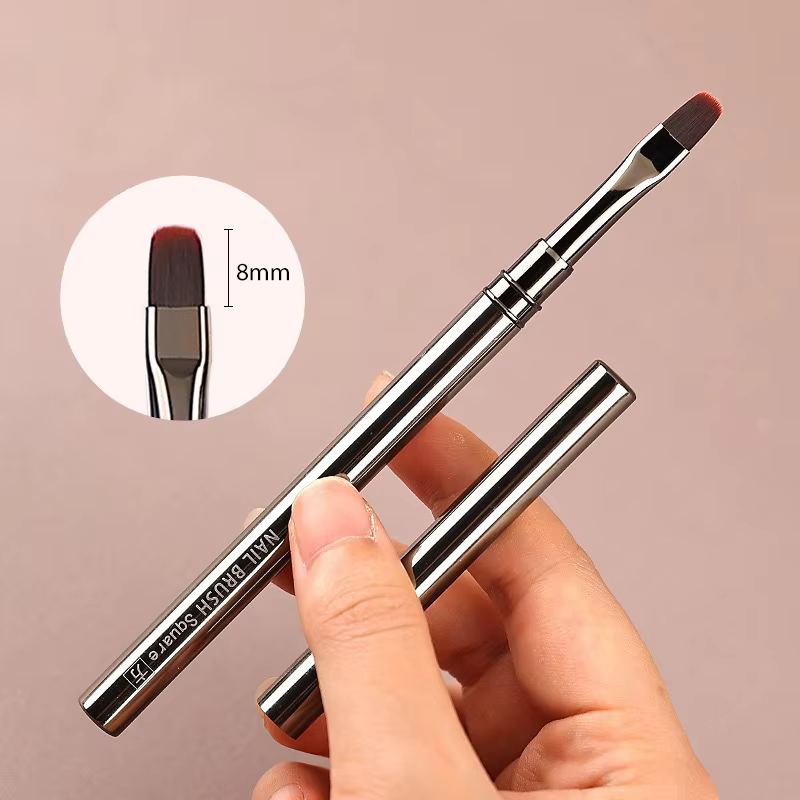 BORN PRETTY brosse à ongles bricolage dessin peinture fleur ligne rayures stylo poignée en métal UV Gel Nail Art brosses outil de manucure