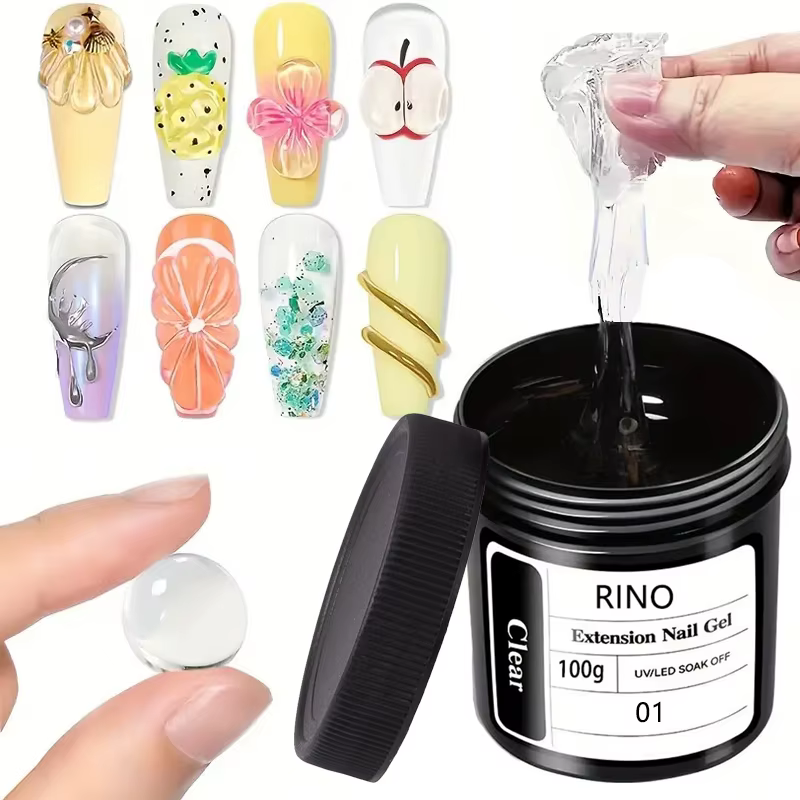 Gel de construction pour ongles 100g - Blanc laiteux