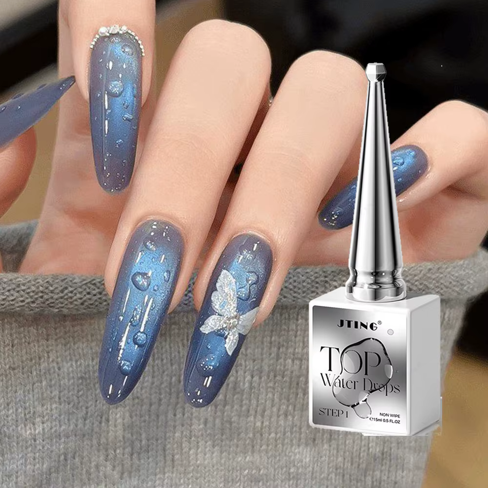 Gel de finition transparent effet goutte d'eau 15ml pour l'été