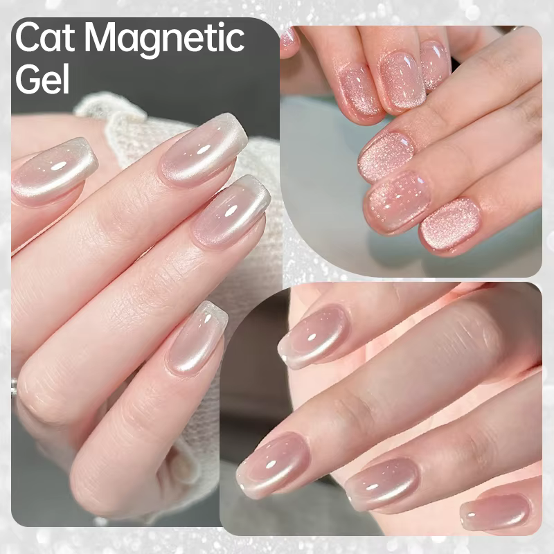 UR SUGAR 15ml chat Gel magnétique gelée verre couverture complète Varnis Gel
