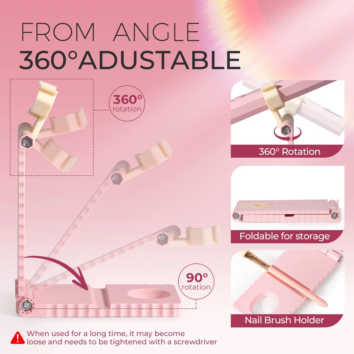 Ensemble de lampes à ongles UV/LED sans fil