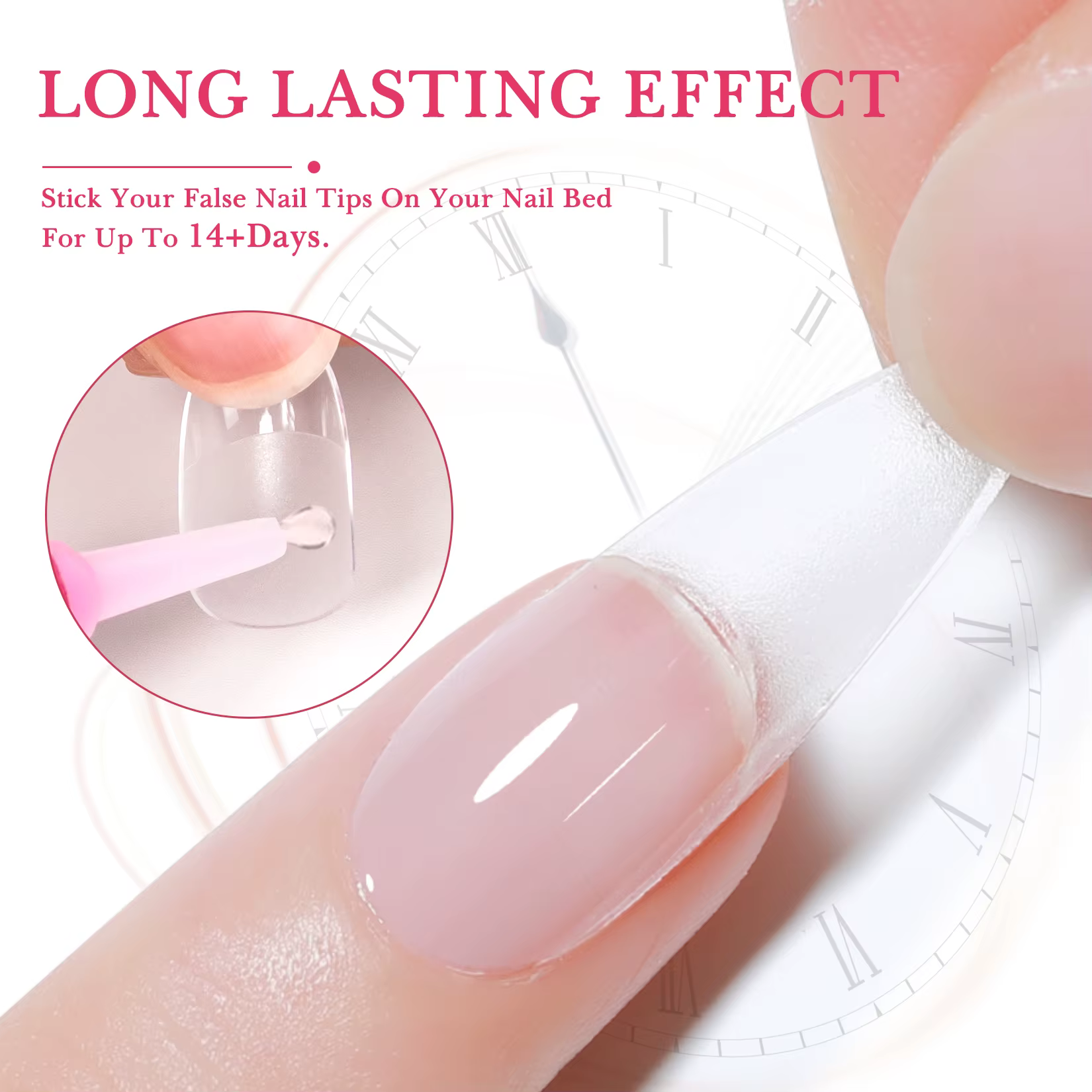 Colle à ongles pour faux ongles
