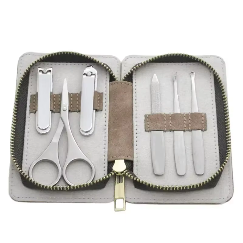 Ensemble de manucure Morandi gris TopGrade