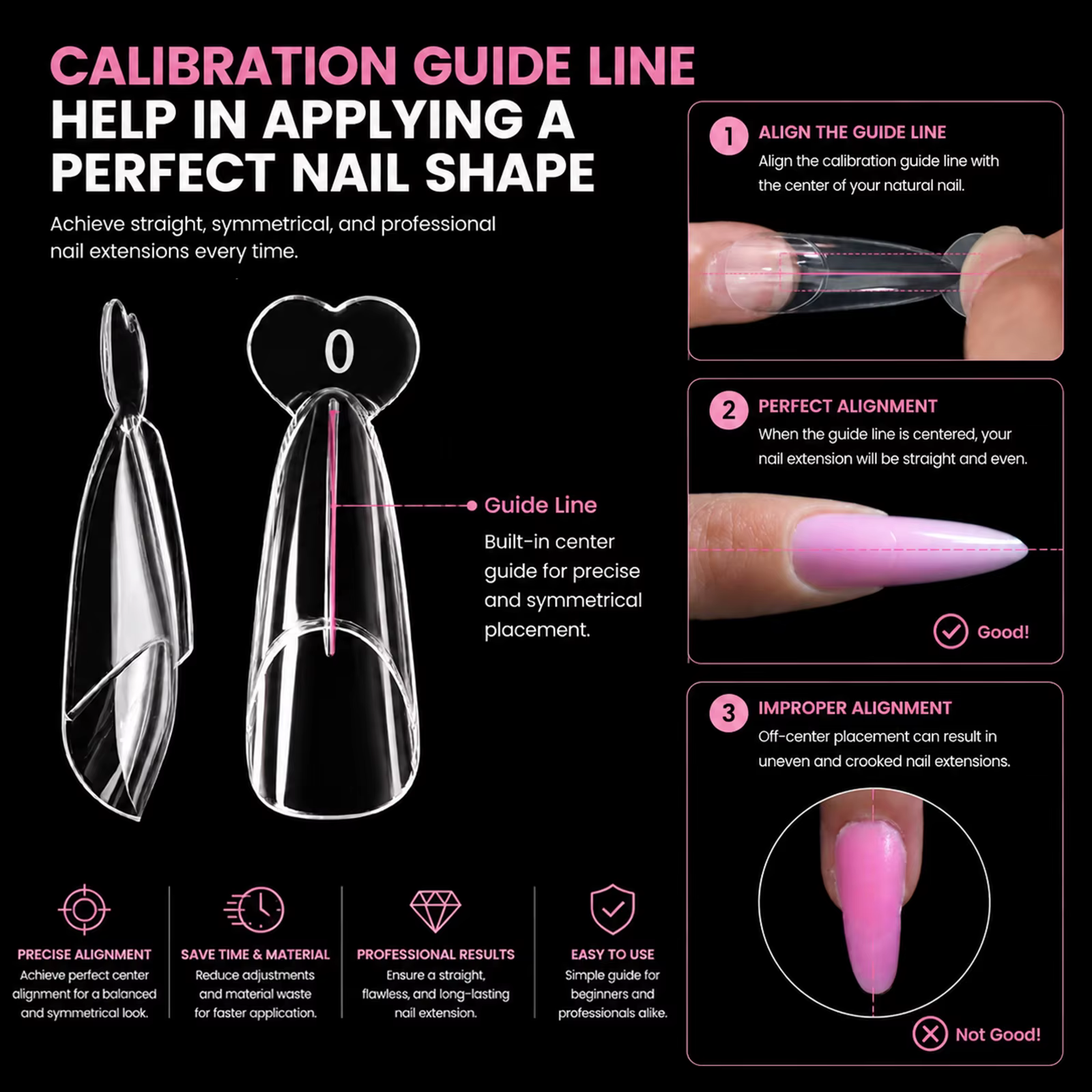 Formes à ongles françaises