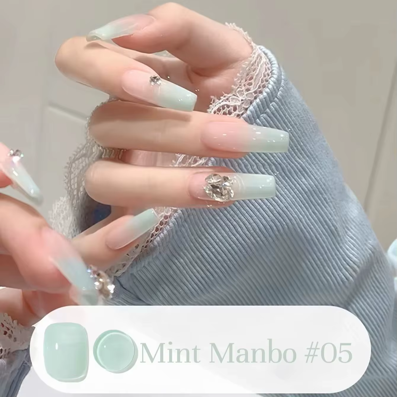 Vernis à ongles gel ZH 6 couleurs