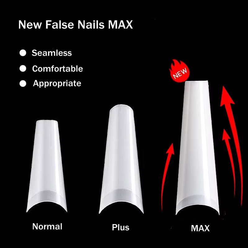 Capsule d'ongles français clair/naturel