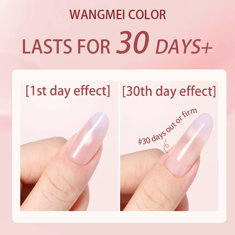 WANGMEI couleur Gel solide colle à ongles 30g Gel doux