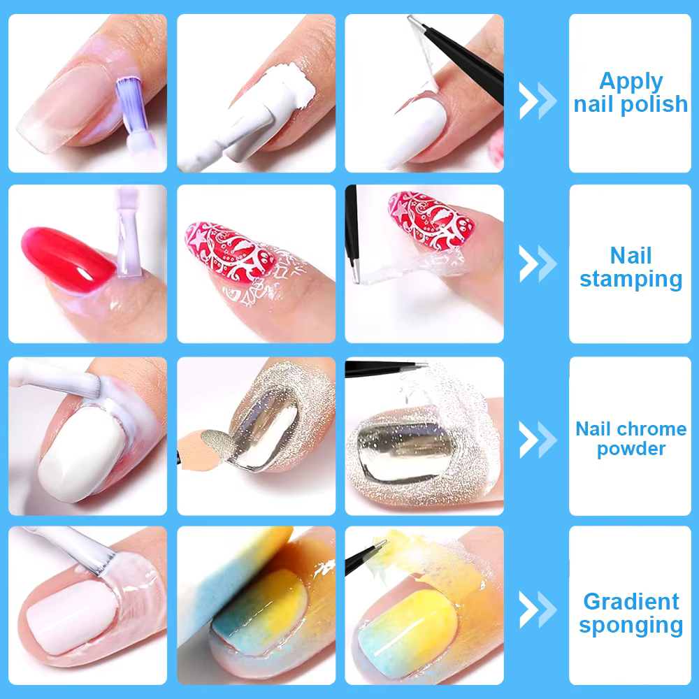 15mlNail Peel Off liquide Anti-débordement colle bord Latex bande