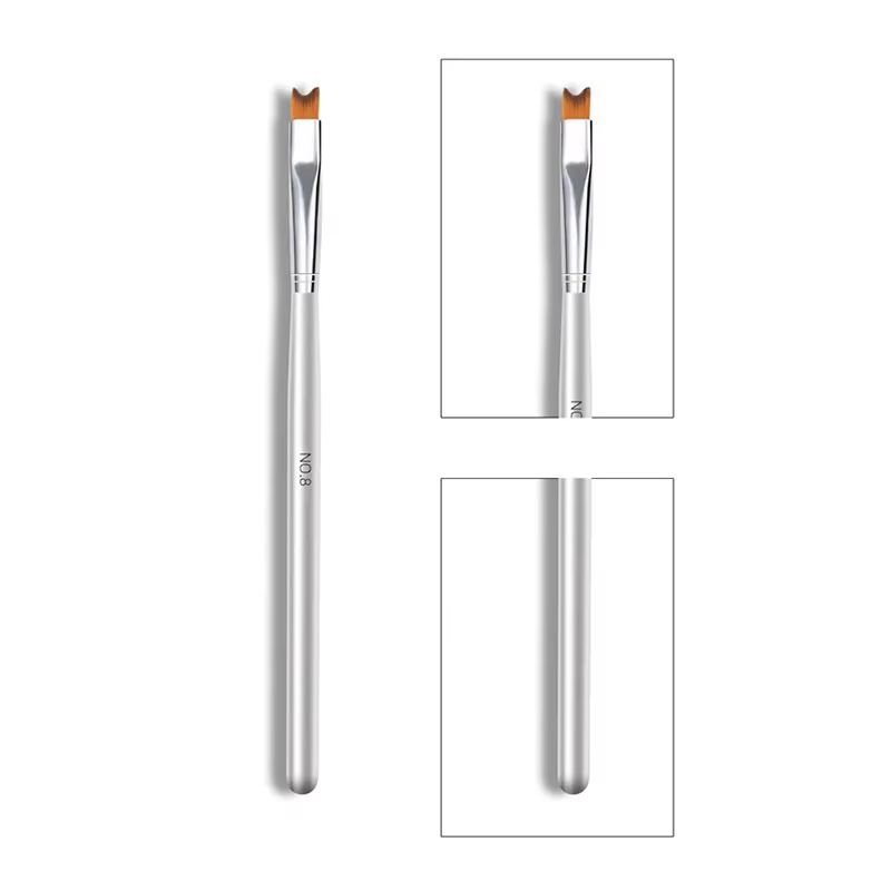 Brosse de manucure française à faire soi-même