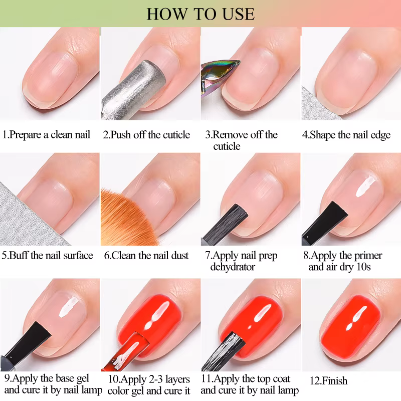 MSRUIOO 8ml apprêt à ongles préparation