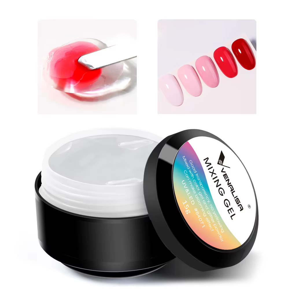 Venalisa 5ml UV métallique argent Gel miroir or haute qualité Nail Art peinture Gel CANNI usine coussin d'air stylo poudre magique