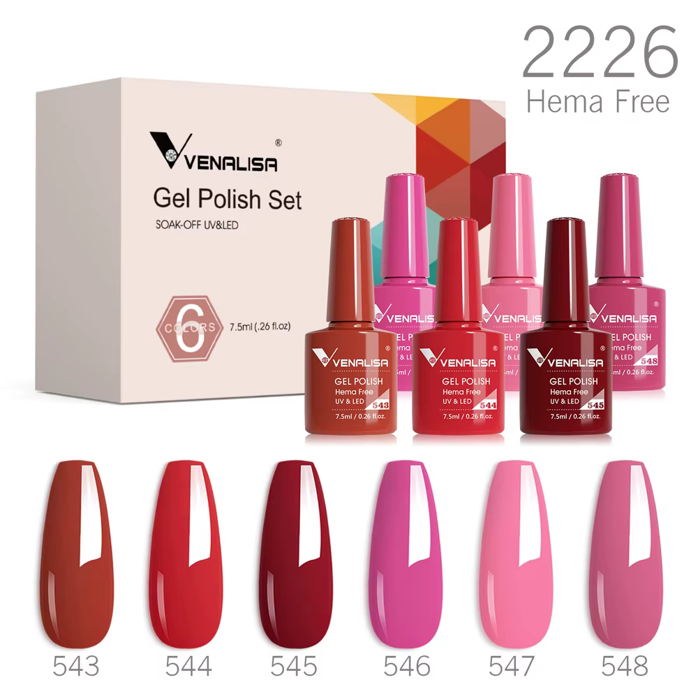 Venalisa-Kit de Verhéritage à Ongles en Gel