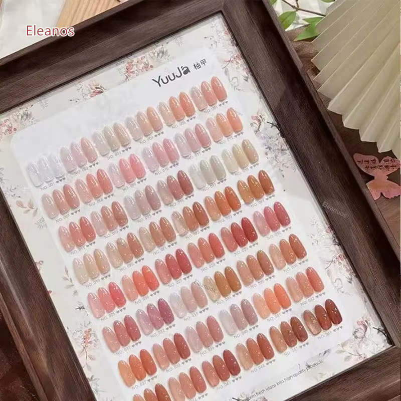 YUUJA haute qualité 48 couleurs Transparent Gel pour ongles ensemble Salon de manucure 2025 nouvelle mode offre