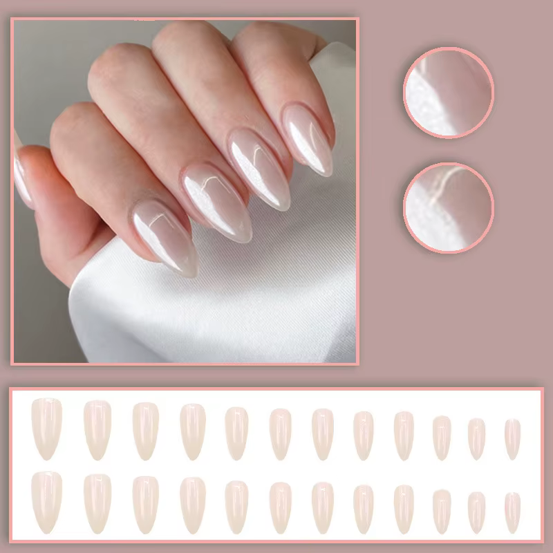 Faux ongles moyens pour femmes et filles