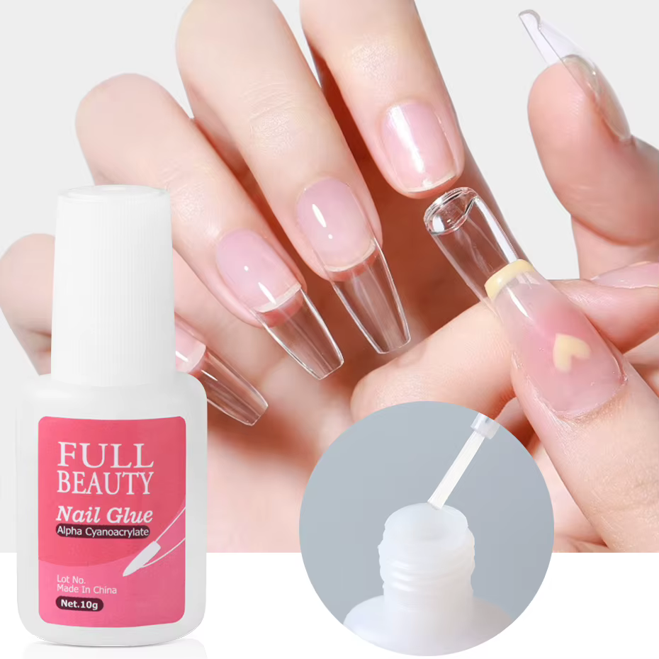 Gel de colle à ongles pour faux ongles français