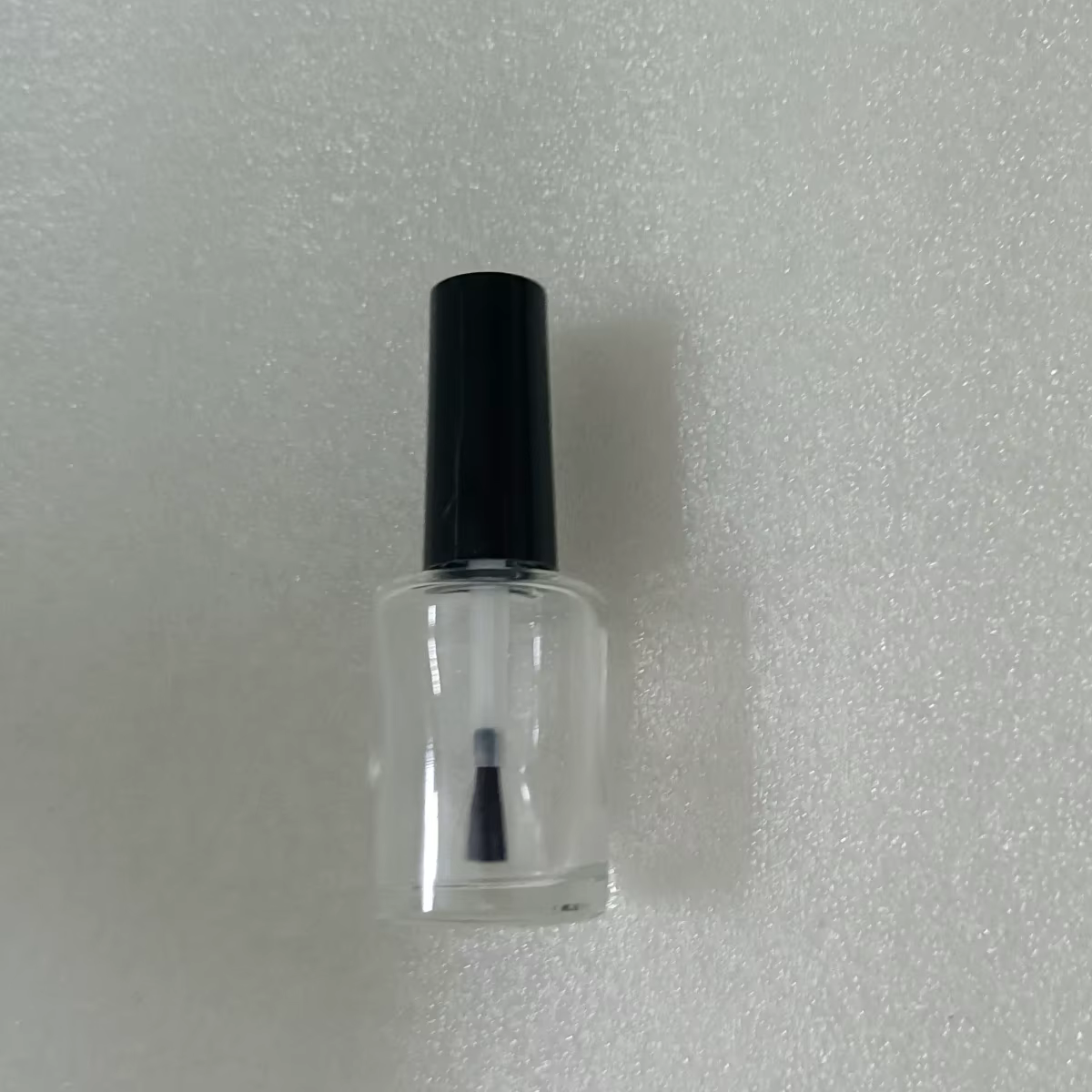 6 flacons vides en verre de 13 ml pour vernis à ongles avec couvercle à pinceau