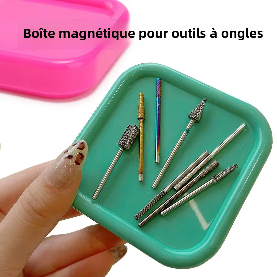 Organisateur d'outils magnétiques pour ongles