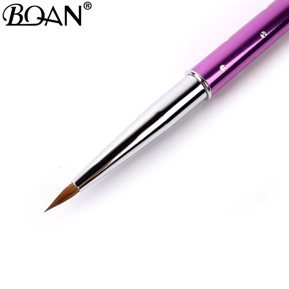 BQAN 1 pièce Pinceau à ongles 3D violet