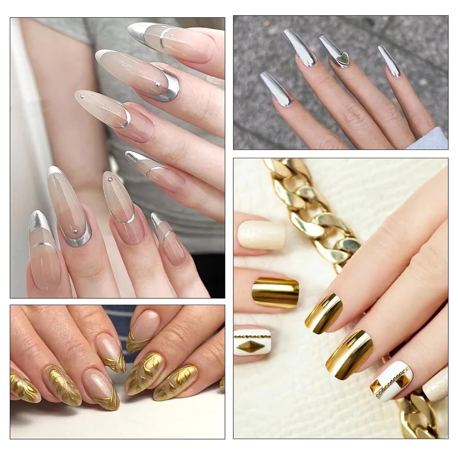 Vernis à ongles Gel à paillettes réfléchissantes 5D