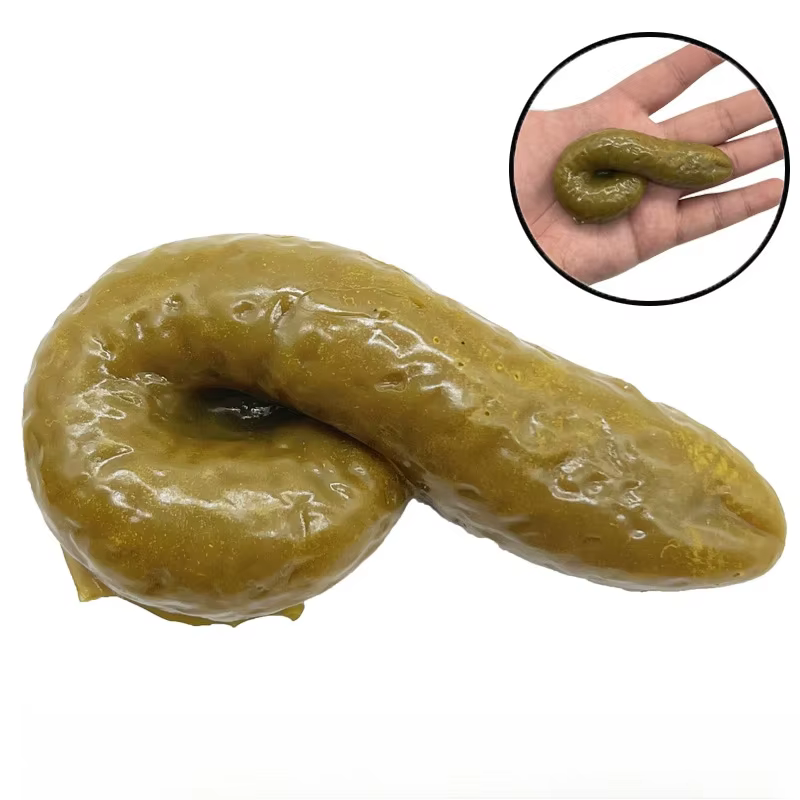 Fausse Crotte Moelleuse Amusante Réaliste, Jouets Farfelus pour Enfants, Cadeaux d'Halloween, Accessoires de Farces, Gadget Anti-stress, Cadeaux pour Adultes