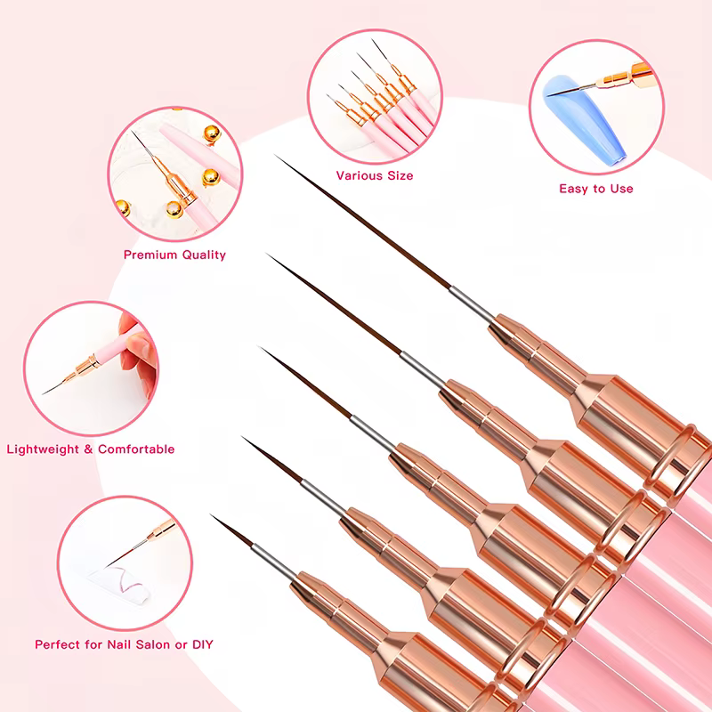 Ensemble de pinceaux pour Nail Art