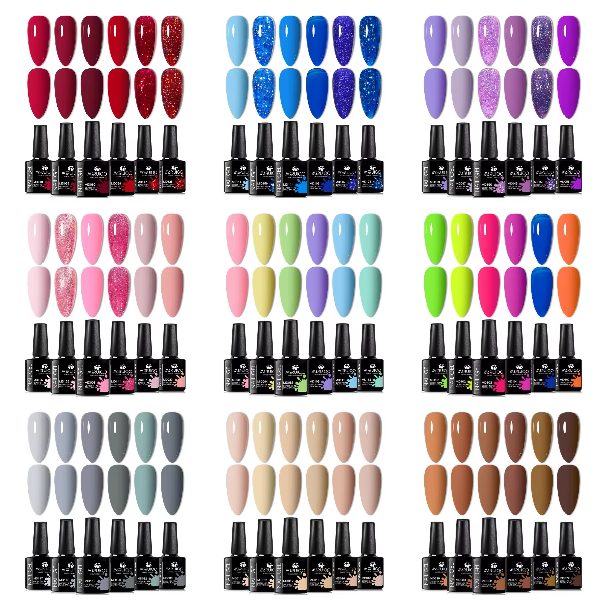 Ensemble de vernis à ongles Gel