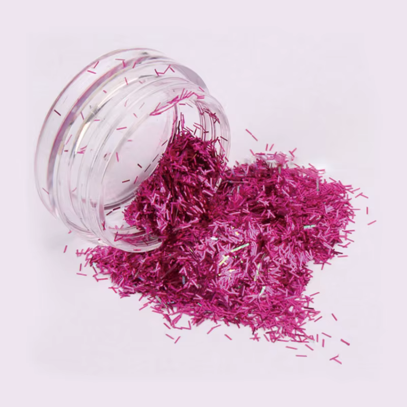 Poudre à paillettes pour ongles