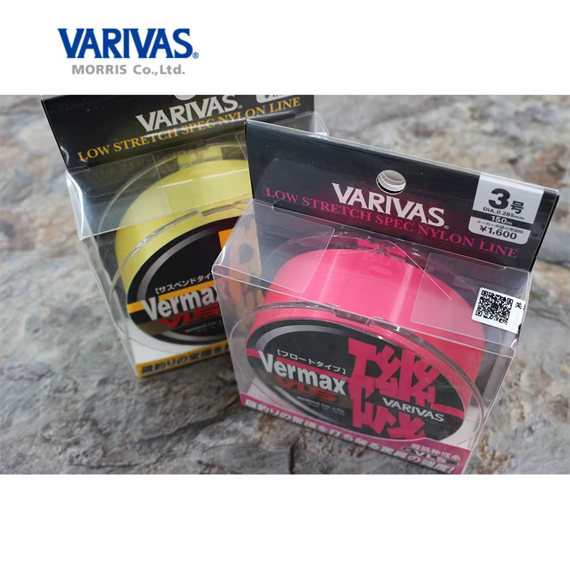 Vivas Vermax-Monofilament Nylon Semi-Flottant Spécial, ISO ZEROFUKASE, Visible, Original, Rock Fishing Line, 100% m, 150
