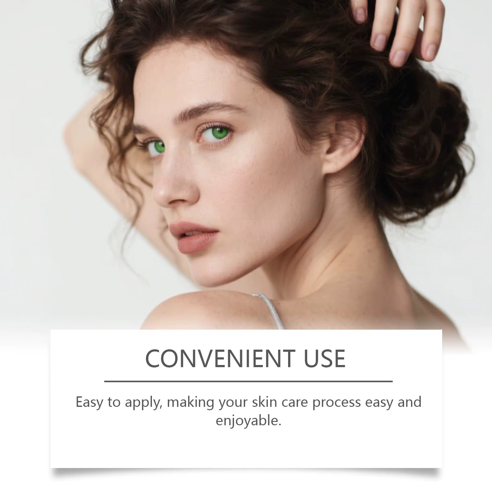 La crème pour les yeux à l'avocat estompe les ridules et les rides, raffermissant, lissant le contour des yeux, Anti-poches, correcteur de cernes pour les yeux jeunes
