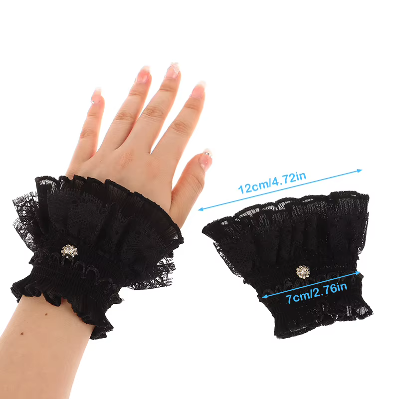 1 paire de gants Photo pour ongles