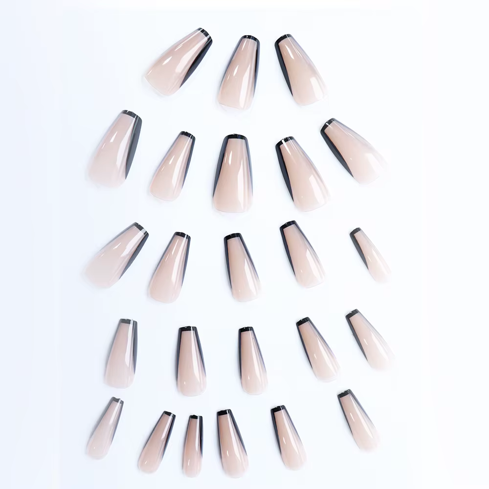 ARTAUG 24PCS Faux ongles à presser