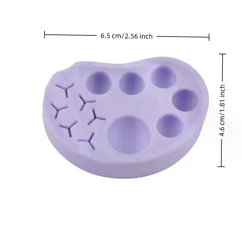 Palette de manucure en Silicone