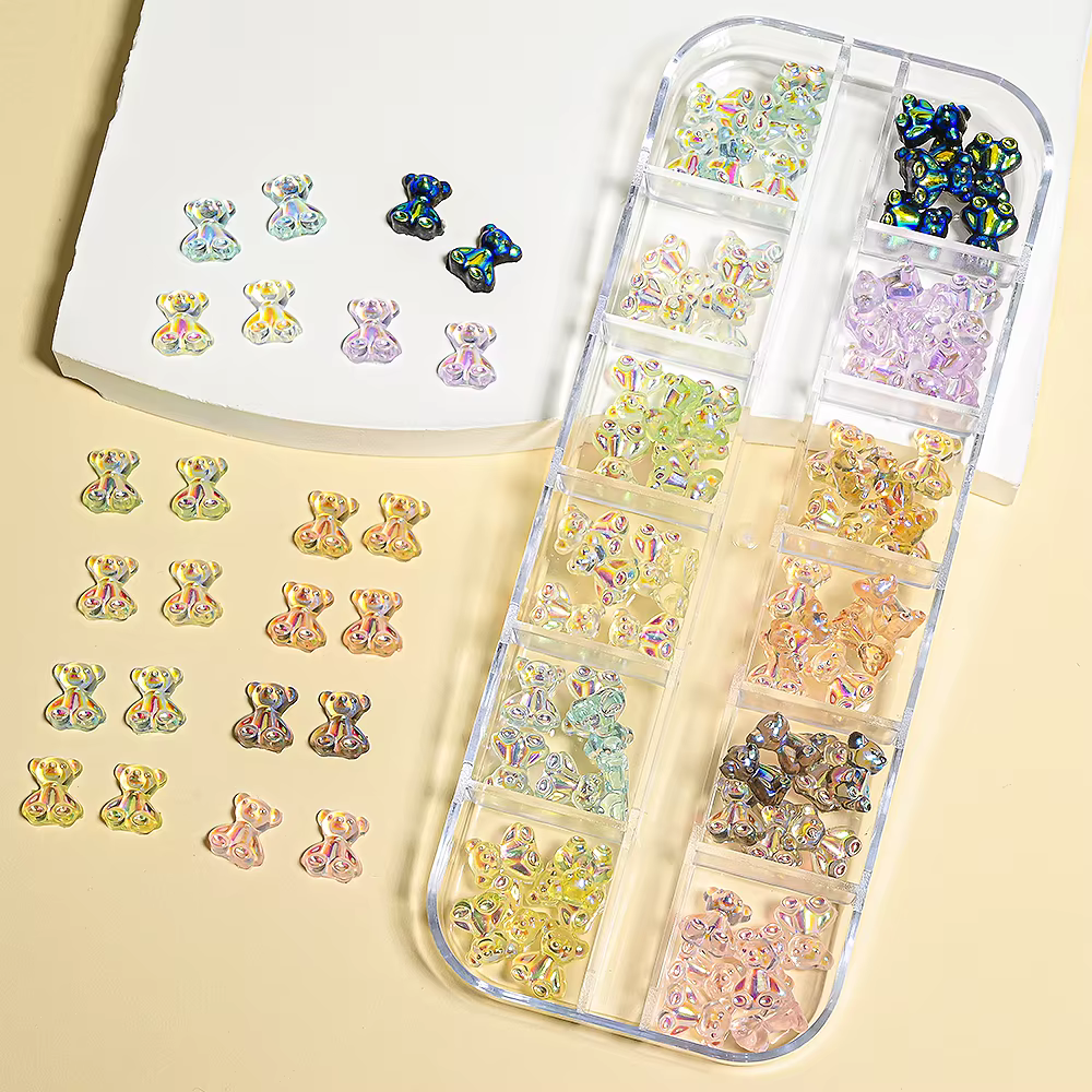 Aurora Bear – accessoires de décoration pour ongles