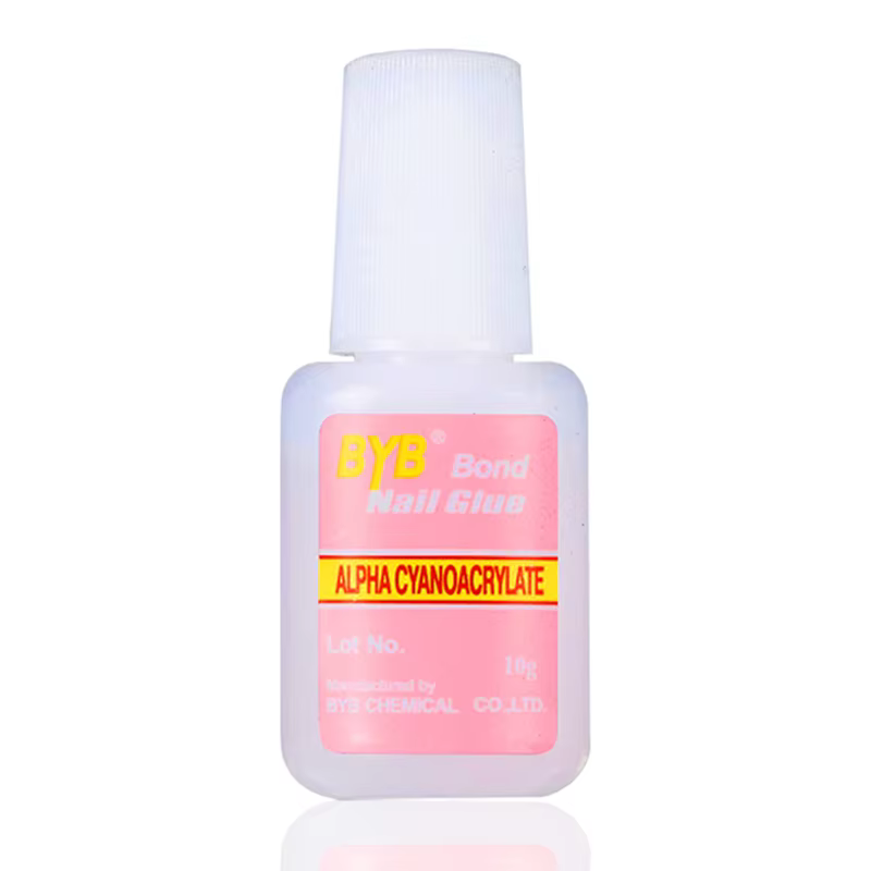 Colle à ongles 10g avec pinceau applicateur pour faux ongles