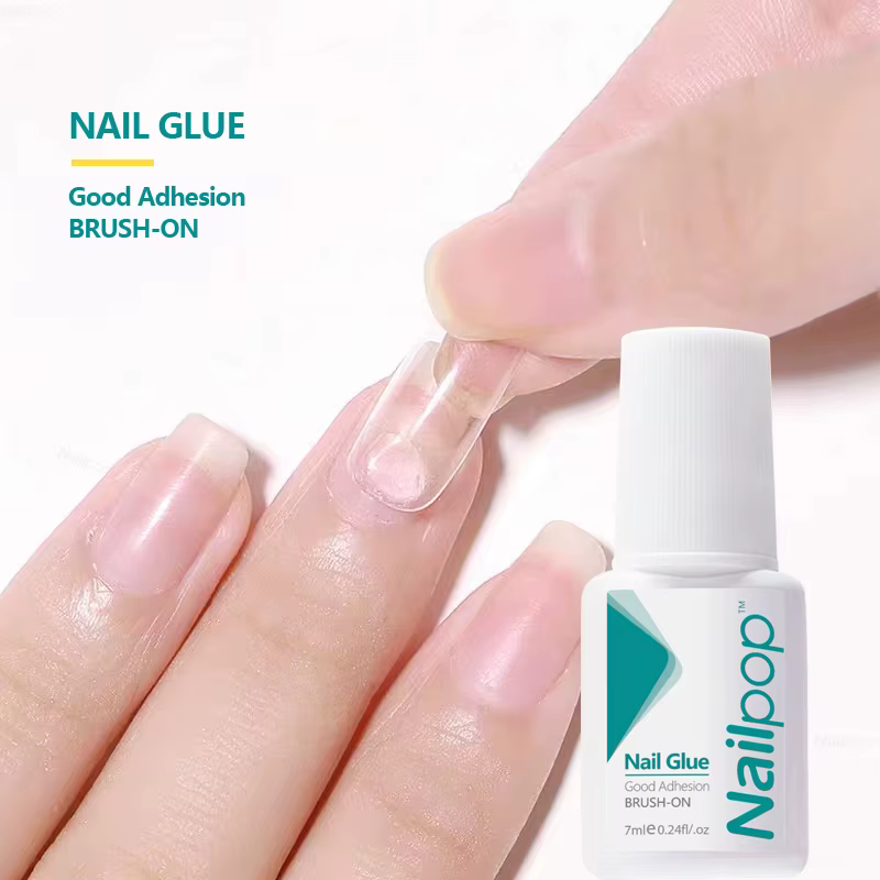 Nailpop colle à ongles pour faux conseils paillettes acrylique Nail Art adhésif outil de manucure strass
