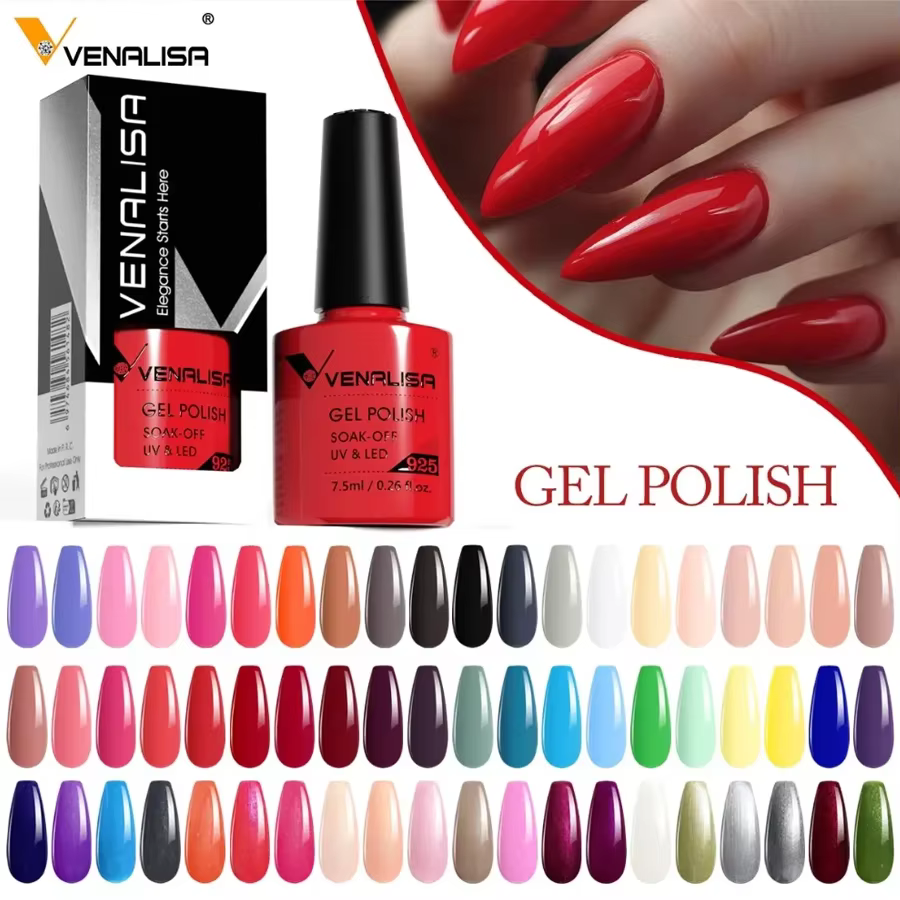 Venalisa 7.5ml mode brillant tremper UV Gel vernis à ongles cosmétiques Nail Art manucure