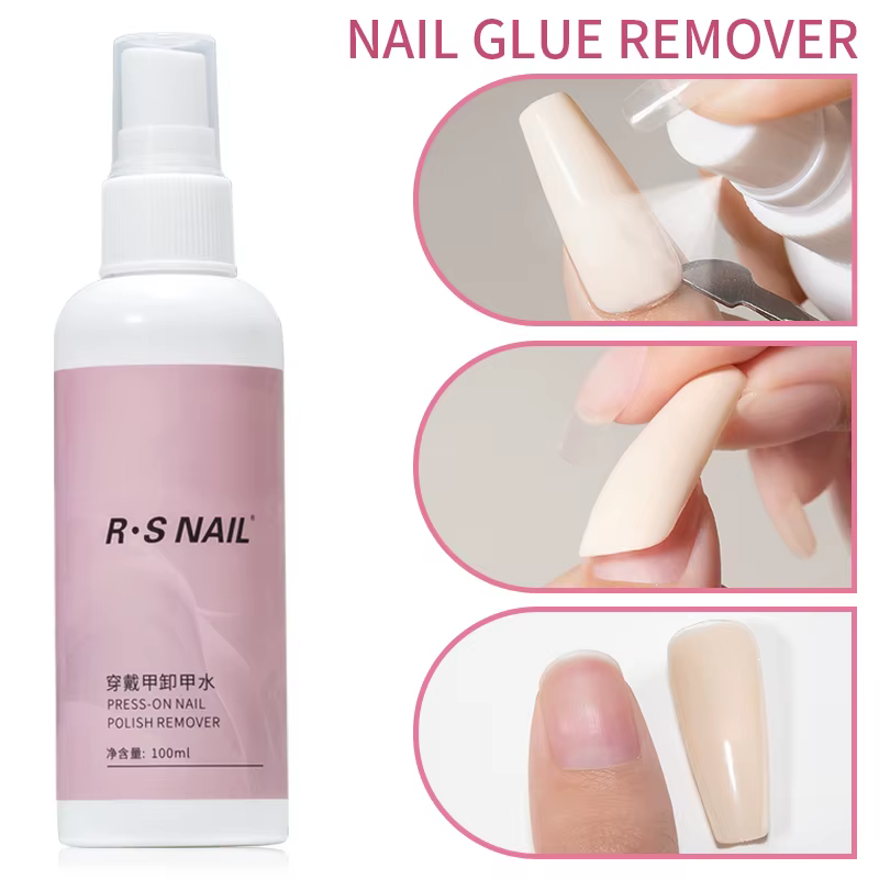 RSNAIL 100ml dissolvant de colle à ongles pour presse